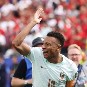 Kylian Mbappe pendant France vs Maroc durant la Coupe du Monde 2026.

© Bestimage