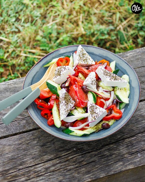 La salade grecque de Laurent Mariotte