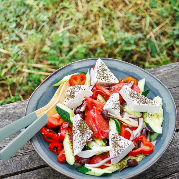 La salade grecque de Laurent Mariotte