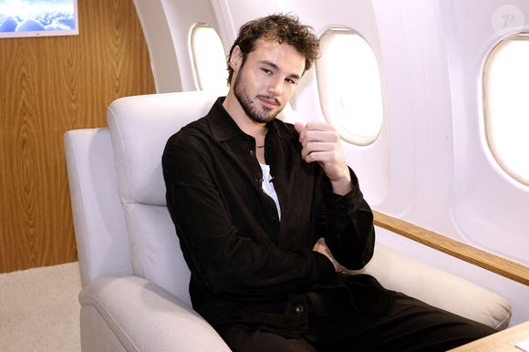 Exclusif - Anthony Colette lors de l'enregistrement de l'émission "Le Jet de Luxe", présentée par Jordan de Luxe. Paris, le 20 mars 2025.
© Cédric Perrin/Bestimage