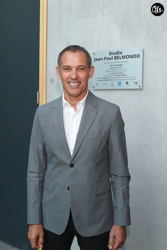 Exclusif - Paul Belmondo inaugure le studio Jean-Paul Belmondo sur le campus Georges Méliès de l'université Côte d'Azur à Cannes, le 20 mai 2025. David Lisnard, maire de Cannes, Jeanick Brisswalter, président d'Université Côte d'Azur étaient présents à cet événement, organisé en marge du 78ème Festival International du Film de Cannes.
