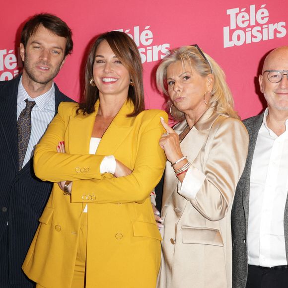 Aurore Morisse, Arnaud Cabri-Wiltzer, Julia Vignali, Caroline Margeridon, Guest - Photocall de la soirée "Télé Loisirs Awards 2025" au Jardin d'Acclimatation à Paris le 23 septembre 2025. © Coadic Guirec/Bestimage
