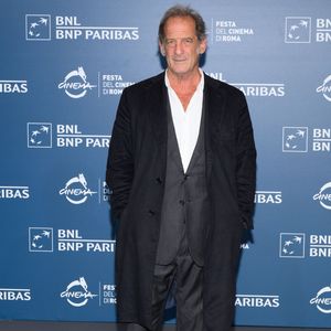 Vincent Lindon assiste au photocall du film "Le Choix De Joseph Cross" lors du 19ème Festival du Film de Rome, Italie, le 18 octobre 2024. © Alfonso Catalano/SGP/Bestimage