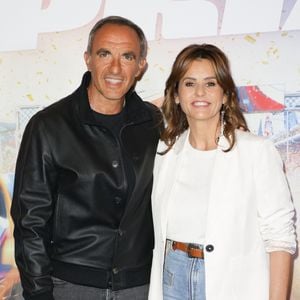 L'animatrice de France Télévisions a prêté sa voix à l'un des personnages de ce film d'animation aux côté de son confrère de TF1 Nikos Aliagas

Nikos Aliagas et Faustine Bollaert - Avant-première du film "Super Grand Prix" au cinéma le Grand Rex à Paris le 28 septembre 2025. © Coadic Guirec/Bestimage