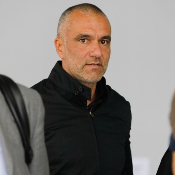 Exclusif - Patrick Antonelli (mari d'Amel Bent) - Procès de P. Antonelli, accusé de corruption active et de blanchiment dans une affaire de faux permis de conduire qui remonte à 2016 à la 15ème chambre du tribunal correctionnel de Nanterre, le 18 juin 2020. Le procès se déroule jusqu'au 19 juin 2020. © Christophe Clovis / Bestimage