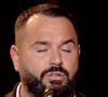 Salvatore a même eu l'honneur de chanter en direct avec le papa d'Aël et d'Inca. The Voice, 8 mars 2025, TF1