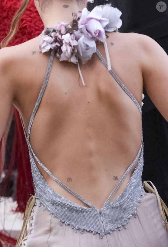 Vittoria Ceretti, compagne de Léonardo Dicaprio au mariage de Jeff Bezos et Lauren Sanchez juin 2025 @Backgrid UK/ Bestimage