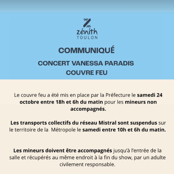 Story Instagram de Vanessa Paradis