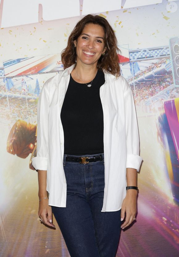 Laurie Cholewa - Avant-première du film "Super Grand Prix" au cinéma le Grand Rex à Paris le 28 septembre 2025. © Coadic Guirec/Bestimage