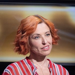 Exclusif - Natasha St-Pier lors de l'enregistrement de l'émission "100% logique" présentée par C. Feraud et qui sera diffusée le 11 octobre 2025 au Studio du Lendit à Saint-Denis, France, le 8 mars 2025. © Cyril Moreau/Bestimage