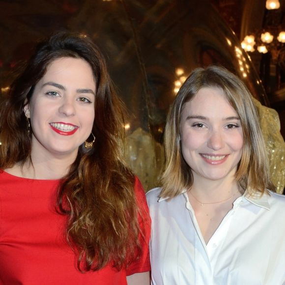 Amel Chaabi, Anouchka Delon, Deborah François et Mathilde Moulinat - Défilé de mode "Paule Ka" collection prêt-à-porter Automne-Hiver 2017/2018 à l'hôtel Intercontinental à Paris, le 27 février 2017.