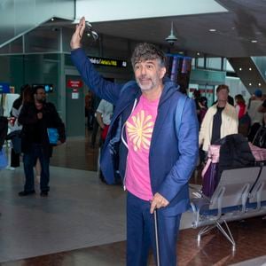 Stephane Plaza - Les célébrités arrivent à l'aéroport de Nice lors du 76ème Festival International du Film de Cannes, le 17 mai 2023.
© Perusseau / Da Silva / Bestimage