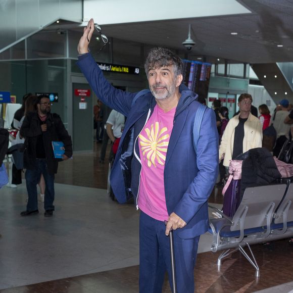 Stephane Plaza - Les célébrités arrivent à l'aéroport de Nice lors du 76ème Festival International du Film de Cannes, le 17 mai 2023.
© Perusseau / Da Silva / Bestimage