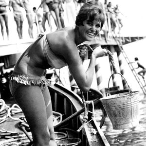 Archives - Claudia Cardinale - Festival du film de Venise en 1957. (LAPRESSE / BESTIMAGE)