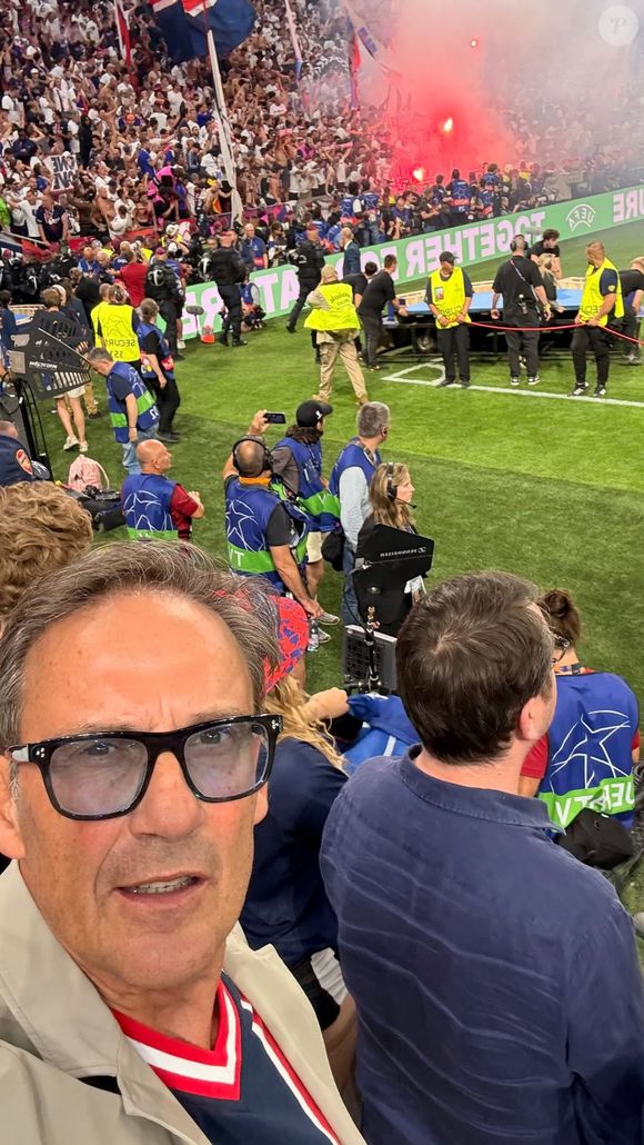 Julien Courbet était présent lors de la finale de la Ligue Des Champions 2026

Julien Courbet sur Instagram