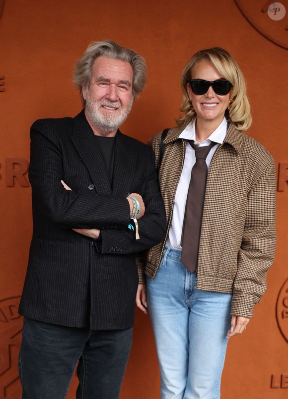 Laeticia Hallyday au village lors des Internationaux de France de Tennis de Roland Garros 2025, à Paris, France, le 6 juin 2025. © Jacovides-Moreau/Bestimage