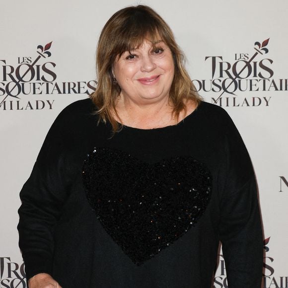 Michèle Bernier - Première du film  "Les Trois Mousquetaires: Milady" au Grand Rex à Paris le 10 décembre 2023.  © Coadic Guirec-Dominique Jacovides /Bestimage