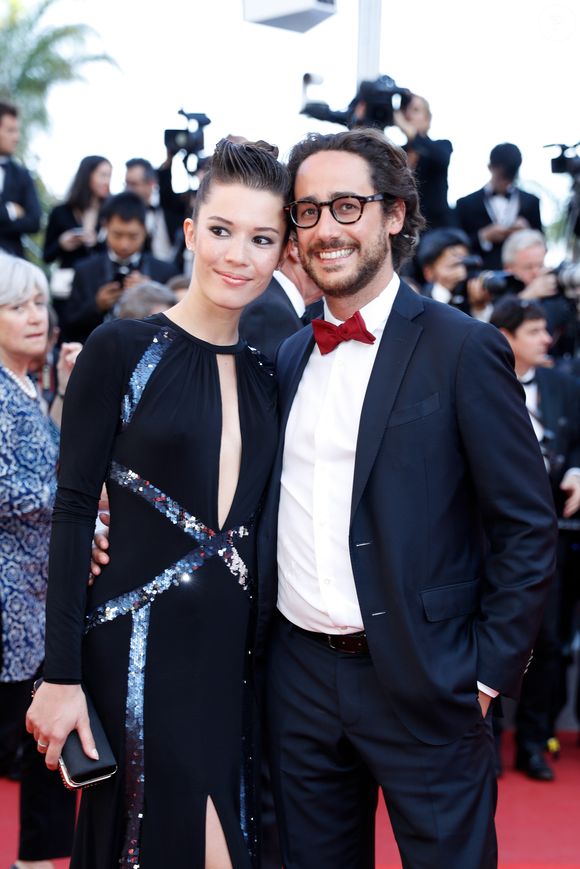 Thomas Hollande et sa compagne Emilie Broussouloux - Montée des marches de la cérémonie de clôture du 70ème Festival International du Film de Cannes. Le 28 mai 2017. 
© Borde-Jacovides-Moreau / Bestimage