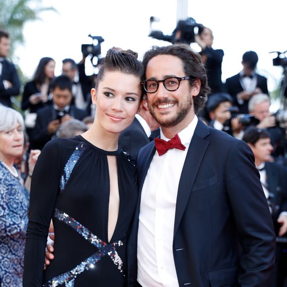 Thomas Hollande et sa compagne Emilie Broussouloux - Montée des marches de la cérémonie de clôture du 70ème Festival International du Film de Cannes. Le 28 mai 2017. 
© Borde-Jacovides-Moreau / Bestimage
