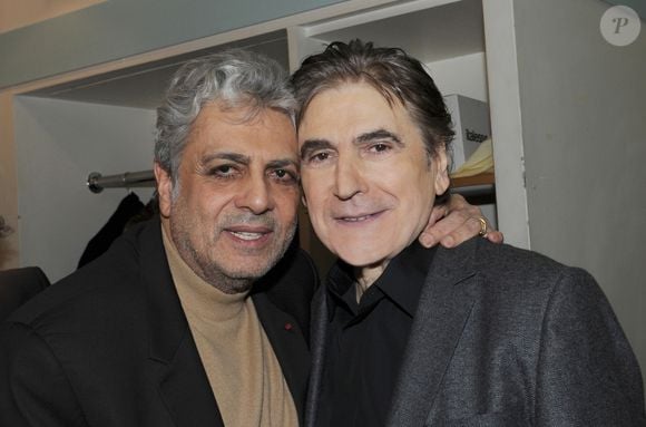 Aujourd'hui âgé de 82 ans, Serge Lama n'est pas au mieux de sa forme, comme l'a révélé son ami chanteur

Exclusif - Enrico Macias - Serge Lama a fete ses 50 ans de carrière sur la scène de l'Olympia. Le 13 février 2013
Crédit : DANIEL ANGELI / BESTIMAGE