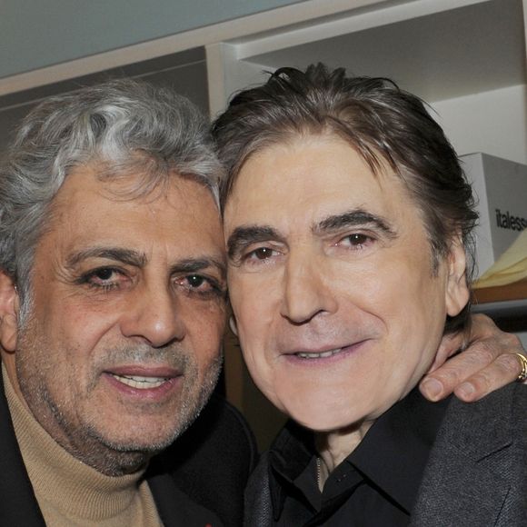 Aujourd'hui âgé de 82 ans, Serge Lama n'est pas au mieux de sa forme, comme l'a révélé son ami chanteur

Exclusif - Enrico Macias - Serge Lama a fete ses 50 ans de carrière sur la scène de l'Olympia. Le 13 février 2013
Crédit : DANIEL ANGELI / BESTIMAGE