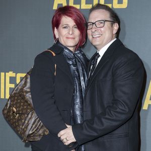 Jean-Marc Généreux et sa femme France Mousseau - Avant-première du film "Alliés" au cinéma UGC Normandie à Paris, le 20 novembre 2016. © Olivier Borde/Bestimage