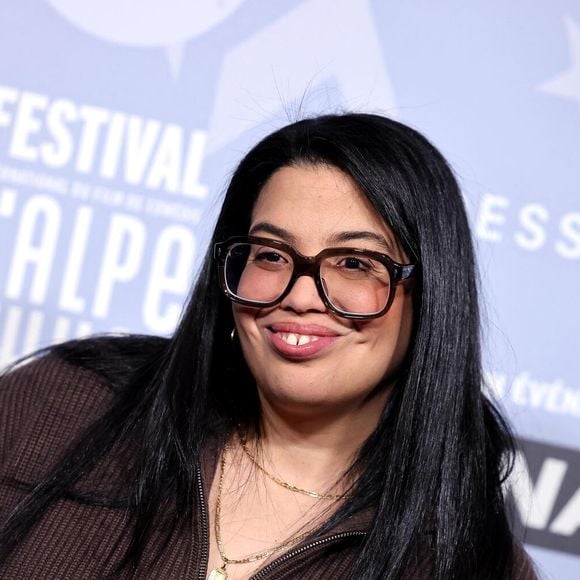 Melha Bedia pour le film "Le Mélange des Genres" - 28ème édition du Festival international du film de comédie de l'Alpe d'Huez le 17 janvier 2025. © Dominique Jacovides / Bestimage