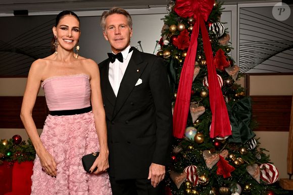 Le prince Emmanuel-Philibert de Savoie (grand maître de l'Ordre des Saints-Maurice-et-Lazare) et sa compagne Adriana Abascal lors du dîner de gala de l'association de l'Ordre des Saints-Maurice-et-Lazare au Yacht Club de Monaco le 26 novembre 2025.

© Bruno Bebert / Bestimage