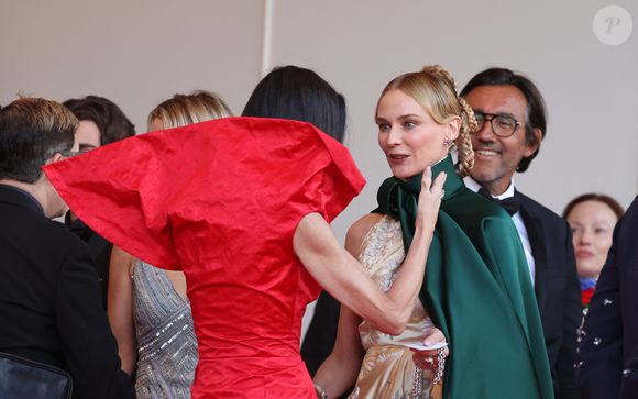 Enfin, d'autres figures célèbres comme Demi Moore et Diane Kruger ont également participé à cet événement.

Demi Moore, Diane Kruger - Montée des marches du film " Fatherland " lors du 79ème Festival International du Film de Cannes, le 14 mai 2026. © Jacovides-Moreau / Bestimage