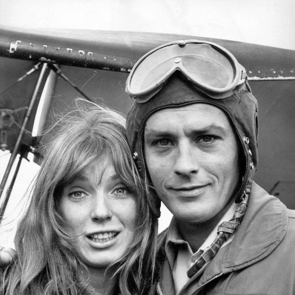 Alain et Nathalie Delon le 8 août 1960 © Keystone Press Agency/ZUMA Press Wire