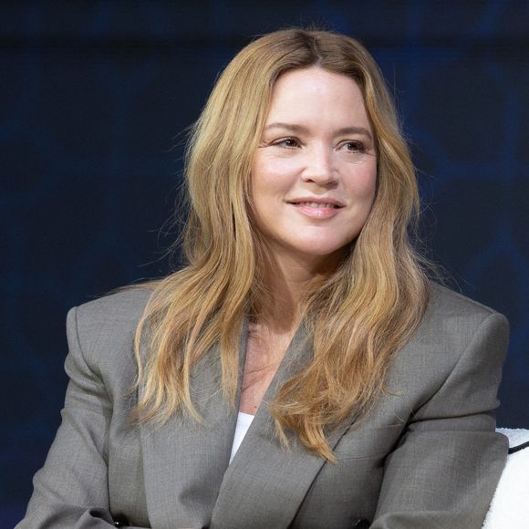 Virginie Efira participe à la session 'Conversation avec Virginie Efira & Chiara Mastroianni' lors de la troisième journée du 22ème Festival International du Film de Marrakech le 22 novembre 2025 à Marrakech, Maroc. Photo par Nasser Berzane/ABACAPRESS.COM