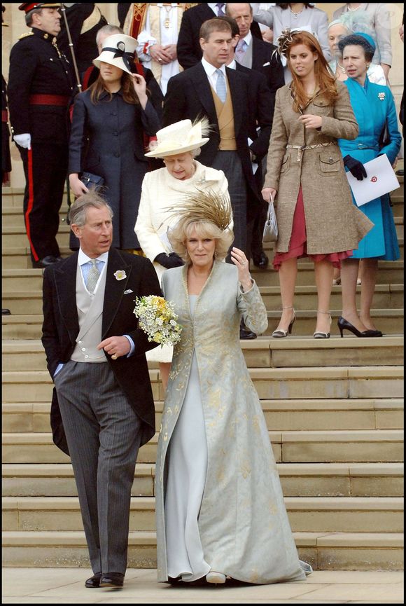 Mariage de Charles et Camilla à Windsor le 9 avril 2005 GOFF INF / BESTIMAGE