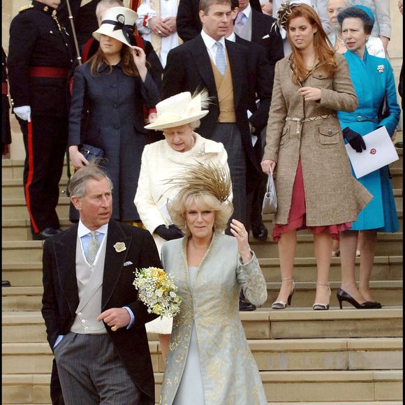 Mariage de Charles et Camilla à Windsor le 9 avril 2005 GOFF INF / BESTIMAGE