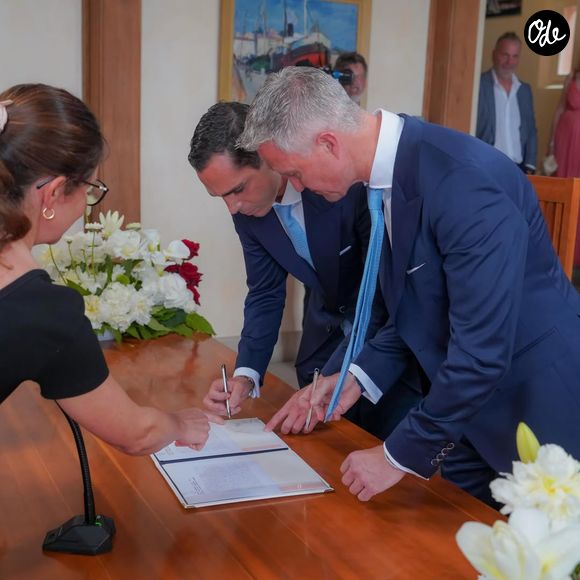 Etienne Bousquet-Cassagne a partagé de nombreuses images inédites de son mariage avec Ralf Schumacher. Capture d'écran Instagram