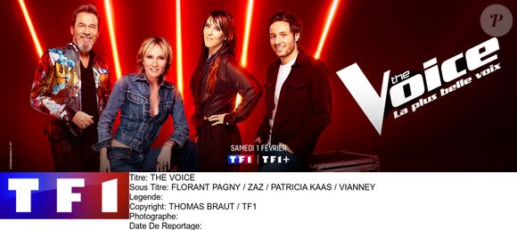Photo officielle de "The Voice 2025"