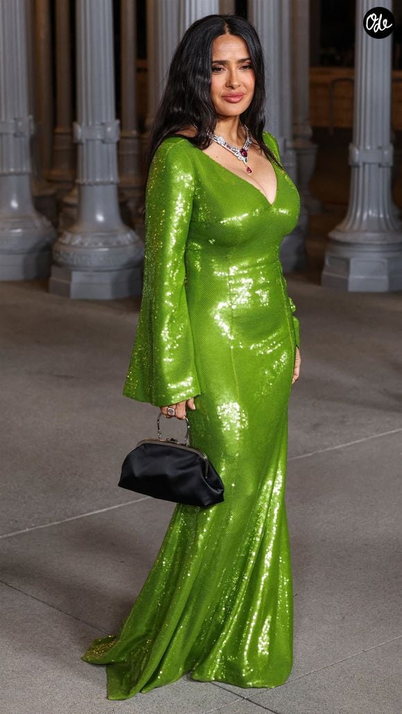Salma Hayek à Los Angeles pour le Film Gala 2025.

© Bestimage