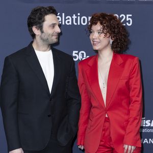 Lucie Charles-Alfred et  Pio Marmaï - Photocall de la soirée "Cesar Révélations 2025" au Trianon à Paris le 20 janvier 2025.

© Olivier Borde / Bestimage