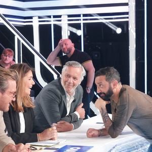 Exclusif - Jean-Michel Maire, Cyril Hanouna - Enregistrement de l'émission "TPMP (Touche Pas à Mon Poste)", présentée par C.Hanouna et diffusée en direct sur C8 le 11 mai 2023
© Jack Tribeca / Bestimage