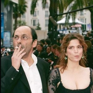 Jean-Pierre Bacri et Agnès Jaoui à Cannes en 2004