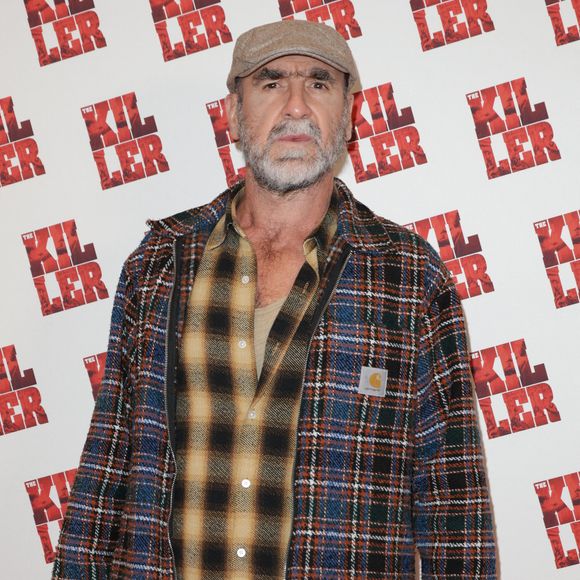 Eric Cantona - Avant-première du film "The Killer" au cinéma Pathé Palace à Paris © Coadic Guirec / Olivier Borde / Bestimage