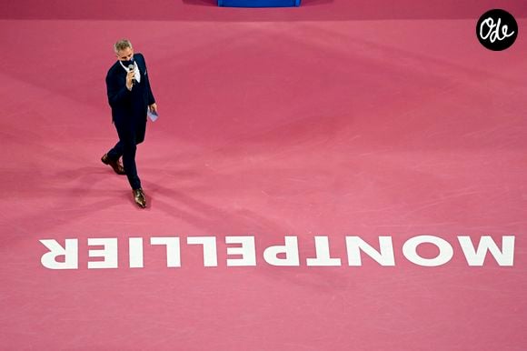 Marc Maury - Speaker du Tournoi - Tennis : Open Sud de France à Montpellier le 28 février 2021.

© JB Autissier / Panoramic / Bestimage