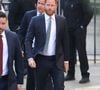 Il fait de nouveau face à la justice pour contester la décision le privant d'une protection policière lorsqu'il se trouve au Royaume-Uni
Le prince Harry arrivant à la Haute Cour de justice britannique, à Londres, le 8 avril 2025
©GOFF INF / BESTIMAGE