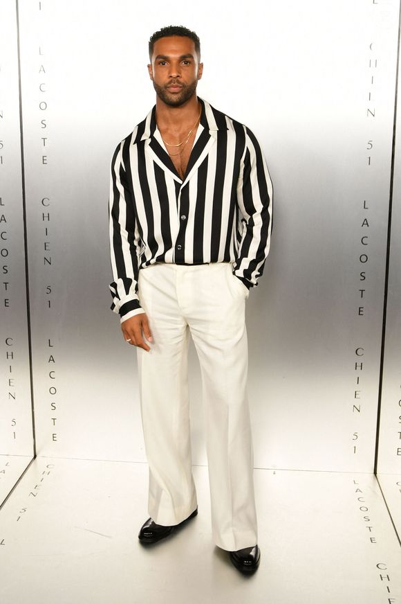Lucien Laviscount au photocall de la soirée Lacoste X Chien 51 au club Silencio en marge du 78ème Festival International du Film de Cannes, France, le 18 mai 2025. © Romain Doucelin/Bestimage