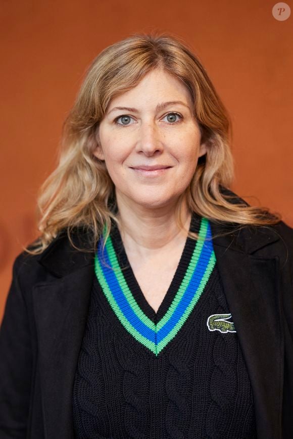 Amanda Sthers au village (night session) lors des Internationaux de France de tennis de Roland Garros 2024, à Paris, France, le 31 mai 2024. © Jacovides-Moreau/Bestimage