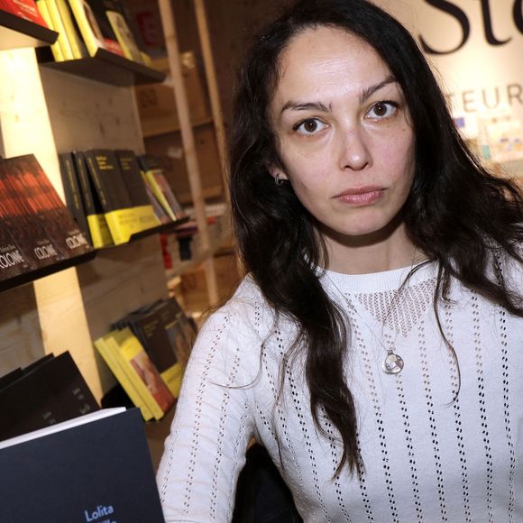 Lolita Pille lors du festival du livre Paris 2022 au Grand Palais Ephémère le 23 avril 2022.

© Cédric Perrin / Bestimage