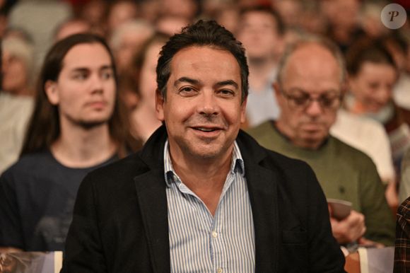 Patrick Cohen assiste à la projection du film The Name Of The Rose lors du 15e Festival du film Lumière à Lyon, France, le 22 octobre 2023. Photo by Julien Reynaud/APS-Medias/ABACAPRESS.COM