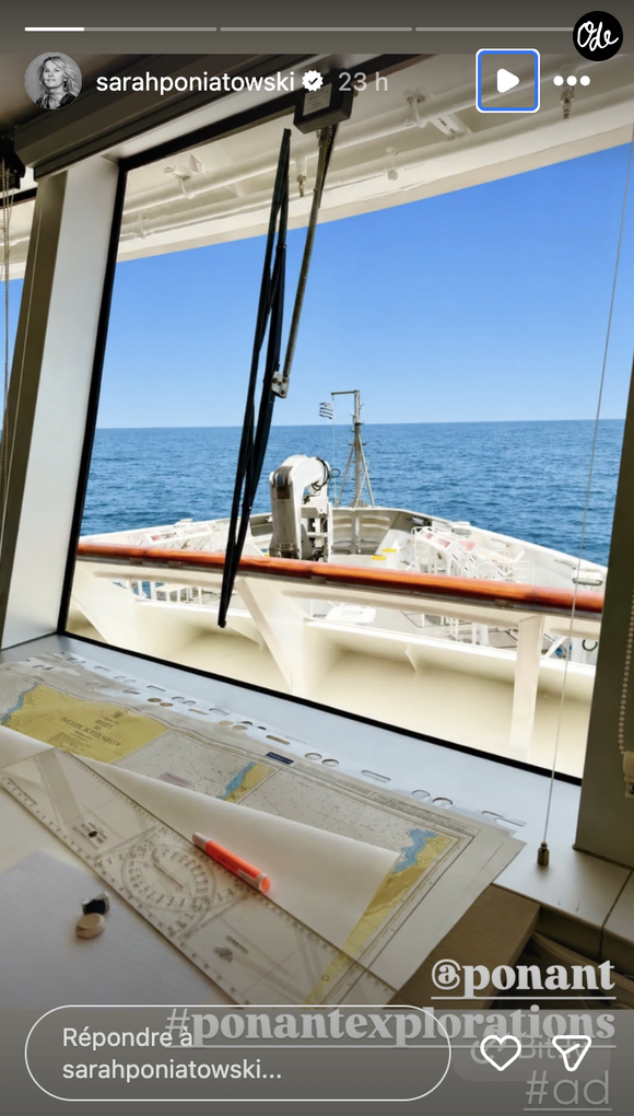 L'ambition de la compagnie est de redéfinir l'art du voyage en proposant des expéditions maritimes qui allient raffinement, tranquillité et élégance.

Sarah Poniatowski en vacances au Panama