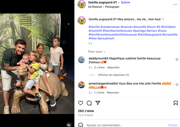 De son côté, Michel Augoyard souffre de vitiligo

La famille Augoyard sur Instagram.
Crédit : Instagram/famille.augoyard.tf1