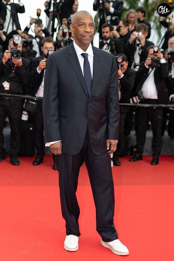 Denzel Washington - Montée des marches du film « Highest 2 Lowest  » lors du 78ème Festival International du Film de Cannes, au Palais des Festivals à Cannes. Le 19 mai 2025
© Olivier Borde/ Bestimage