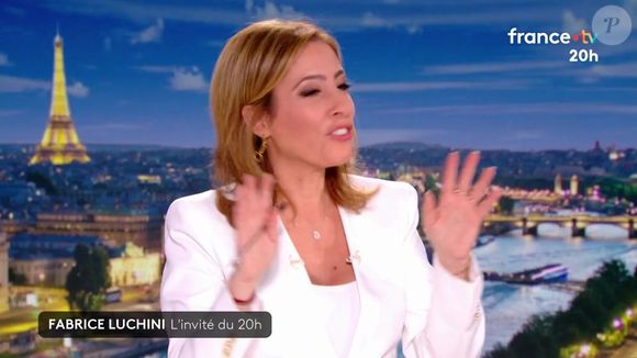 Fabrice Luchini a été repris en direct par Léa Salamé. Capture d'écran France 2